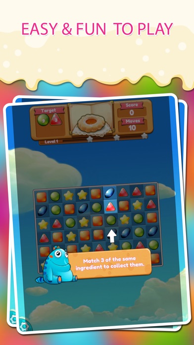 COOKIE CANDY - SWEET NEW CANDIES JELLY LAND SEGA 1.7.1 IOS GAME GIẢI TRÍ COOKIE CANDY - SWEET NEW CANDIES JELLY LAND SEGA 1.7.1 IOS