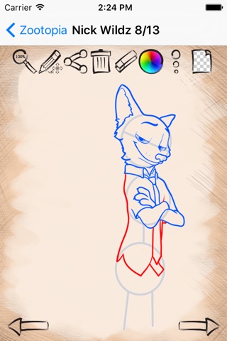 Drawing Lessons Zootopia Version screenshot 3