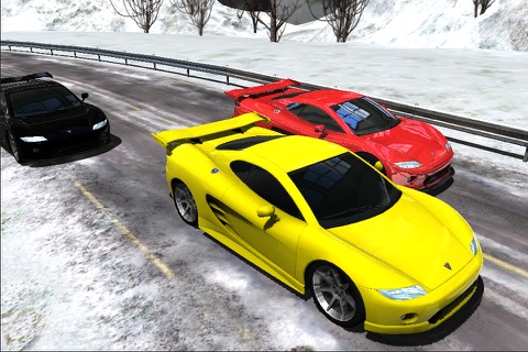 Sports Cars Racing Winter PRO screenshot 2