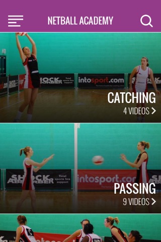 Netball Academy -  video coaching guides for skills, drills & tactics screenshot 2