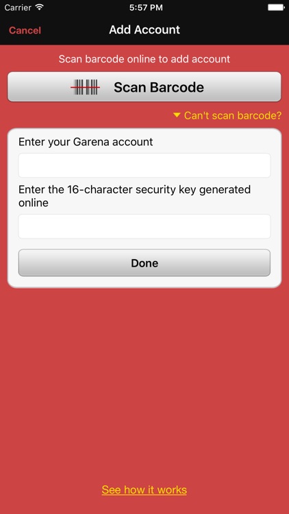 Garena Authenticator