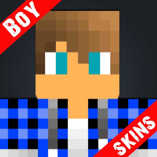 Boy Skins Pack+Editor For Minecraft PE icon