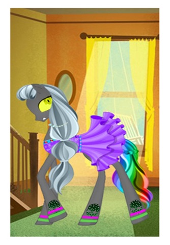 Dress-Up Princess Pony the beast and beauty - Create a Pony Girl Rainbow Descendants Edition screenshot 4