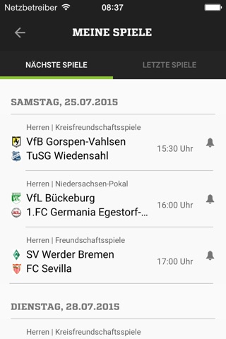 FUSSBALL.DE screenshot 3