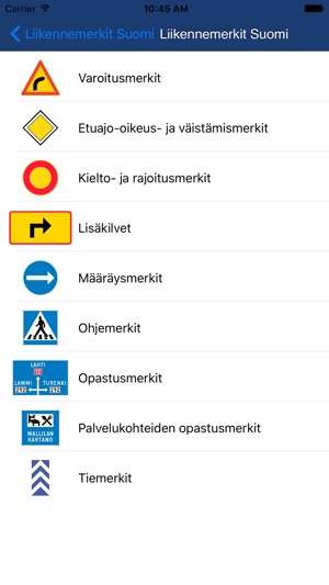 Liikennemerkit Suomi(圖2)-速報App