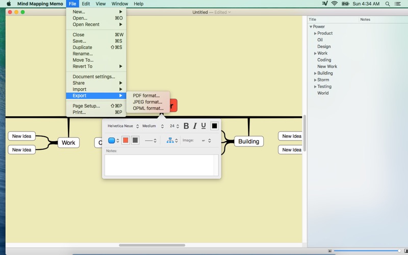 Mind Mapping Memo - Brainstorming, Diagram &amp; Flowchart thumbnail 3