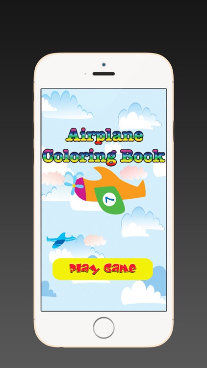 Airplane Coloring Book for Kids