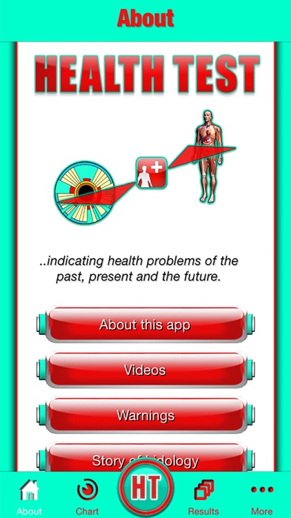 Health Test - The iridology app screenshot-4