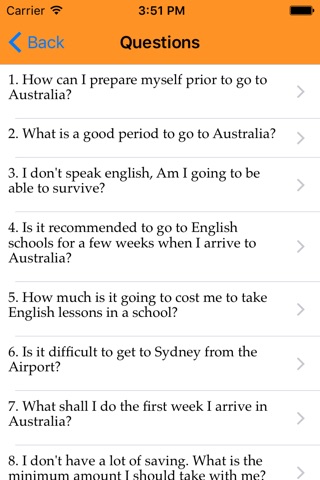 Let's Go to Australia for Internationals: Guide Questions Answers screenshot 2