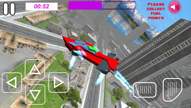 Flying Car Driving Simulator - Wings Flying N Driving 2016(圖3)-速報App