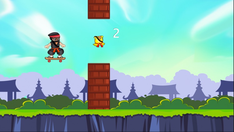A Jumpy Ninja Hero