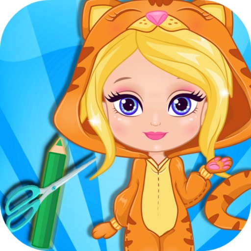 Design My Chibi Onesie - Girl's Cartoon Clothes、Fashion Design Salon iOS App