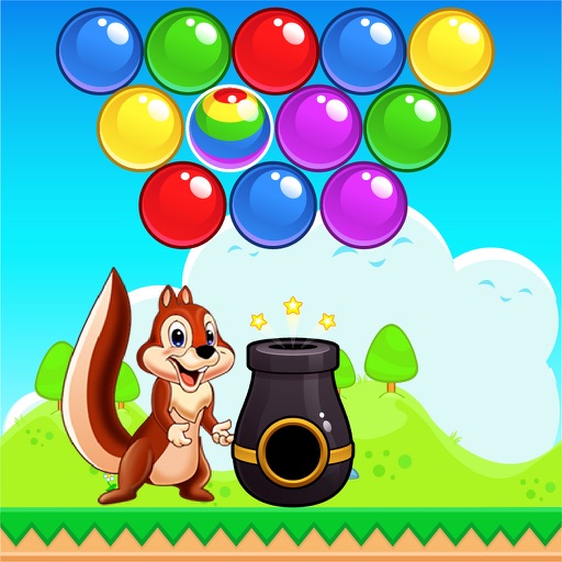 Bubble Shooter Free - Cool Squirrel Icon
