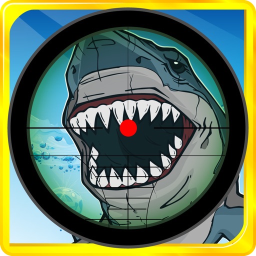 Mobile Shark Sniper Strike – Go for a mysterious funny happy killer aquatic adventure Icon