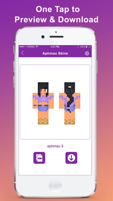 How to cancel & delete Aphmau Skins Free for Minecraft from iphone & ipad 2