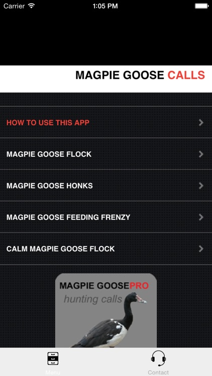 REAL Magpie Goose Calls - Hunting Calls for Magpie Geese - BLUETOOTH COMPATIBLE