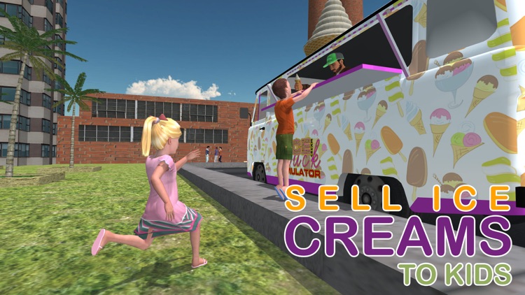 Ice Cream Truck Simulator – Crazy lorry driving & parking simulation game screenshot-3