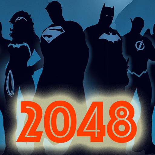 2048 Game Super Heros Edition - The Best Puzzle Game For Comics Fan iOS App