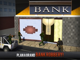 Bank Robbery Real Car Driver Escape Shooting Game, game for IOS