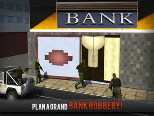 Bank Robbery Real Car Driver Escape Shooting Game, game for IOS