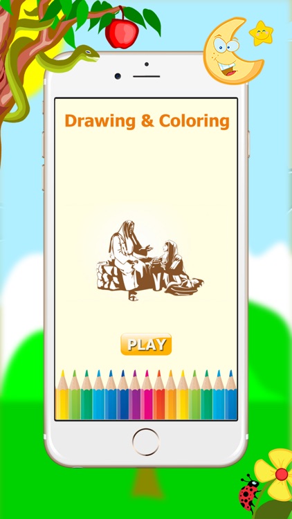 Bible Christ Coloring Book - Drawing and Paint For Kids