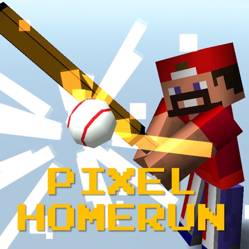 Pixel Homerun - Baseball Legend Icon