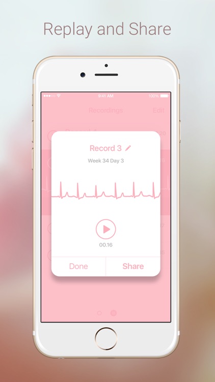 Baby Beat - Fetal Heartbeat Monitor screenshot-4