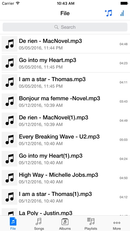 Music Player & MP3 Manager for Dropbox