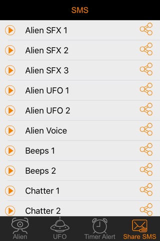 Alien Voice & UFO Soundboard Button Free: 90+ Sci-Fi Sound Effects of Robot Chatter & Space Flying screenshot 4