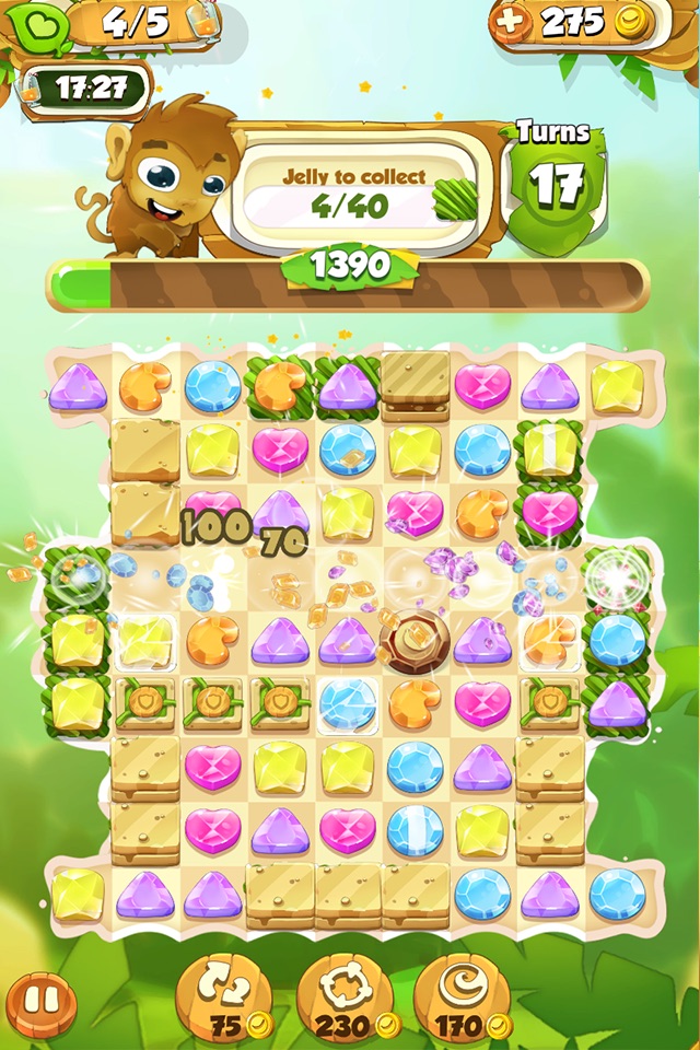 Gems World Match 3 Puzzle - Jewel Adventure Games screenshot 2