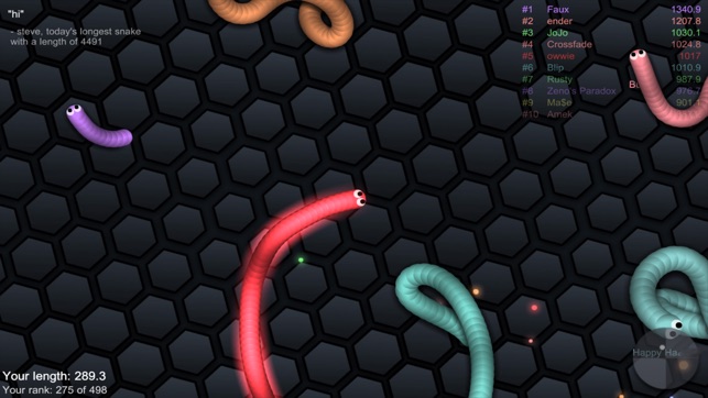 slither.io gioco