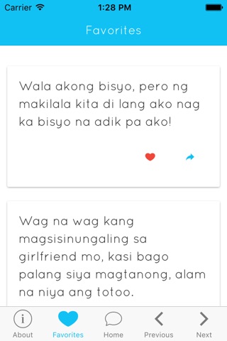 Tagalog Love Quotes screenshot 3