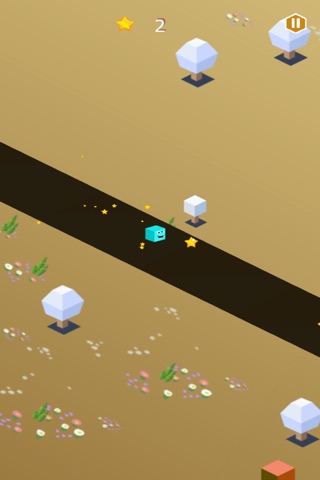 Risky Cube Dash Away Slip Rooms screenshot 3