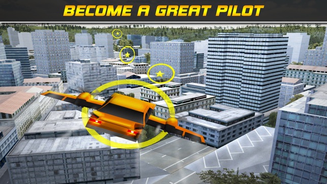 Flying Car Simulator 3D Free Game(圖1)-速報App