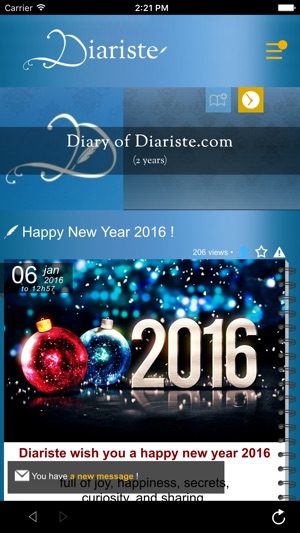 Diariste.com - Diary, Personal journal(圖5)-速報App