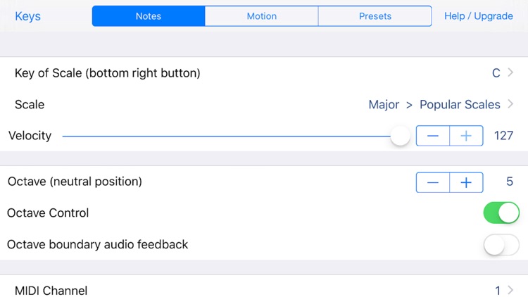 Motion Synth