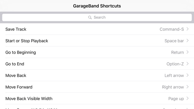 Shortcut: GarageBand Edition(圖4)-速報App