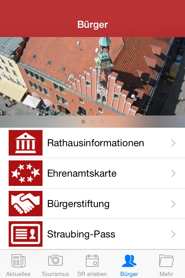 Straubing – die offizielle App der Stadt Straubing screenshot 4
