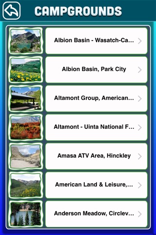 Utah Campgrounds Guide screenshot 2