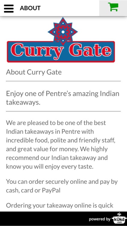 Curry Gate Indian Takeaway screenshot-3