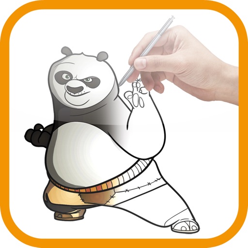 Artist Orange - How to Draw Panda Kung Fu iOS App