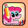 New Coloring for Kids My Little Pony Version