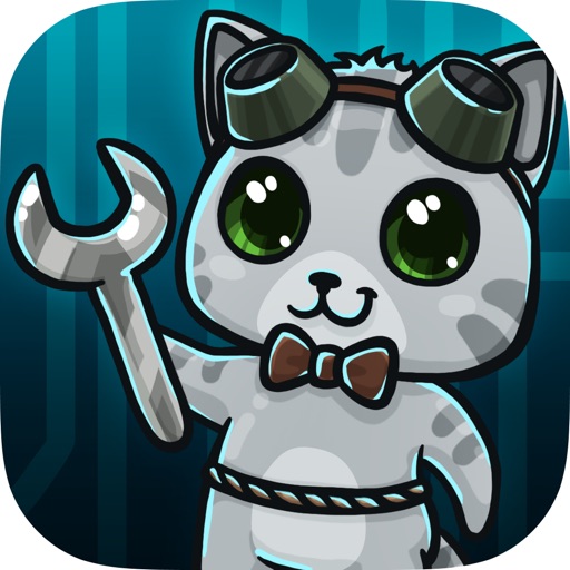 Cat Mechanic - Gears And Steam Icon