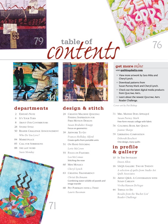 Quilting Arts Magazine