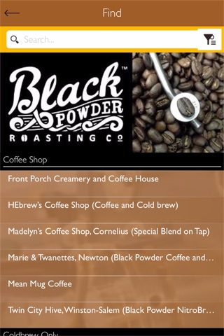 Black Powder Coffee screenshot 4