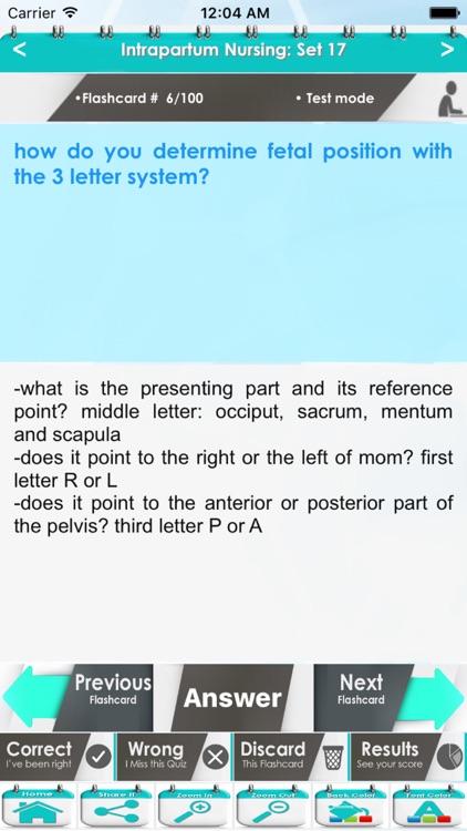 Intrapartum Nursing: Labor & Delivery: 6300 Flashcards, Definitions & Quizzes screenshot-3