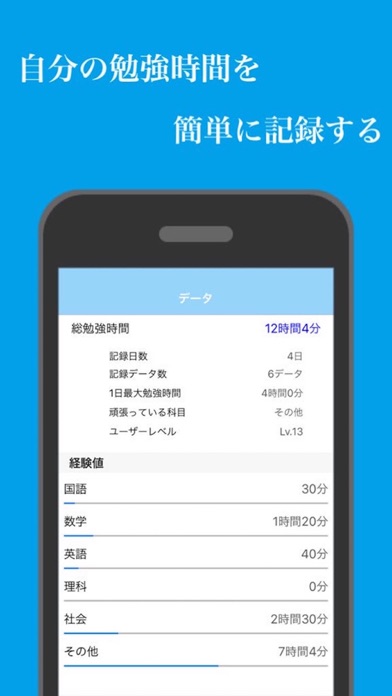 勉強日記 毎日の勉強時間を簡単管理 Iphoneアプリ Applion