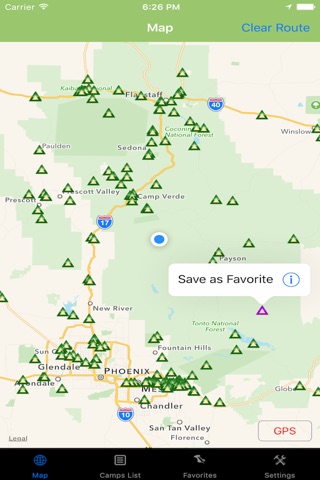 Arizona – Camping & RV spots screenshot 3