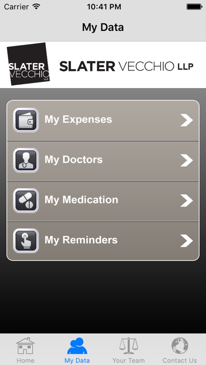 Slater Vecchio Personal Injury Help App