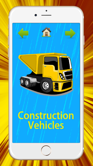 Construction Trucks And Cars Alphabet Learning Games For Tod(圖2)-速報App